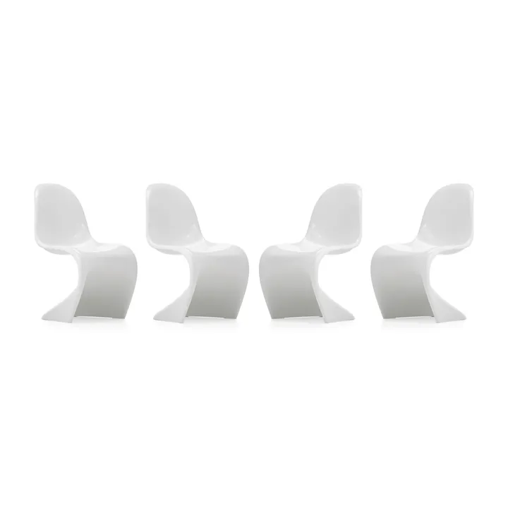 World modern design Glossy Finish Wave Chair