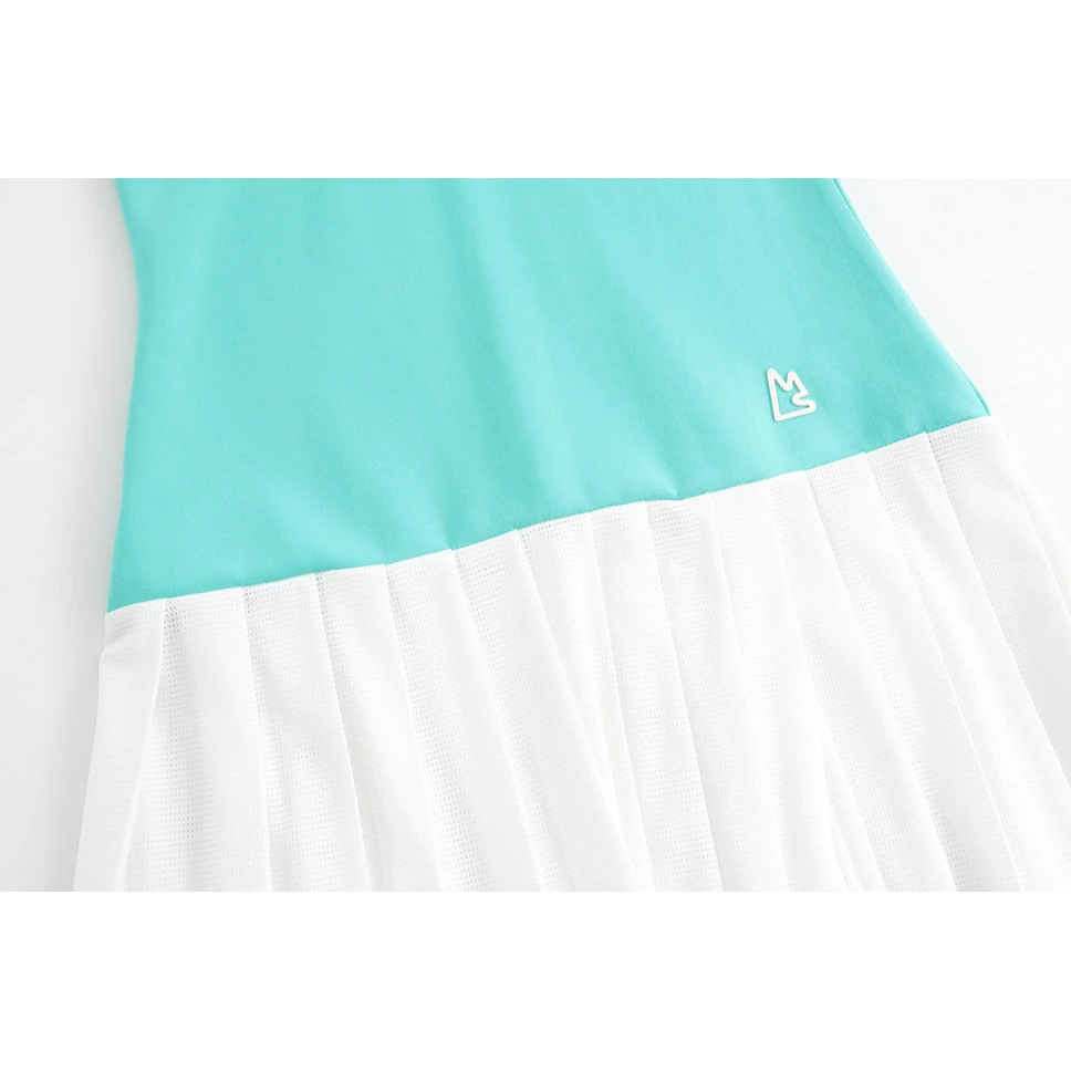 Magnlens Retro Tennis Pleated Dress