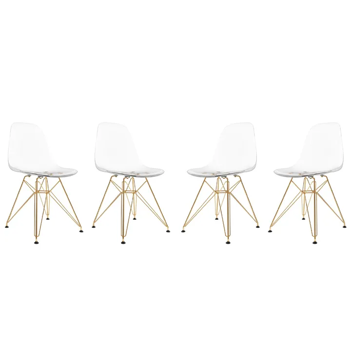 World modern design Modholic Eiffel Chair With Steel Legs