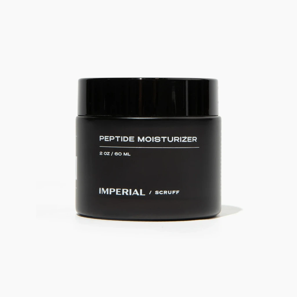 Imperial Scruff Peptide Moisturizer for Wrinkle Defense