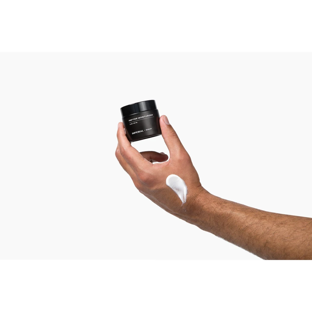 Imperial Scruff Peptide Moisturizer for Wrinkle Defense