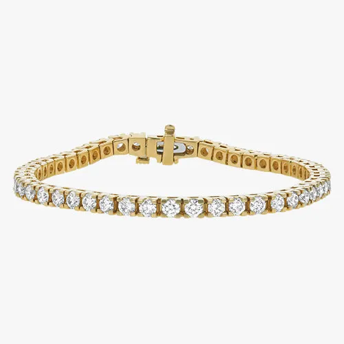 Noémie 5 Carat Diamonds Tennis Bracelet - Lab Grown Diamonds | VS Clarity