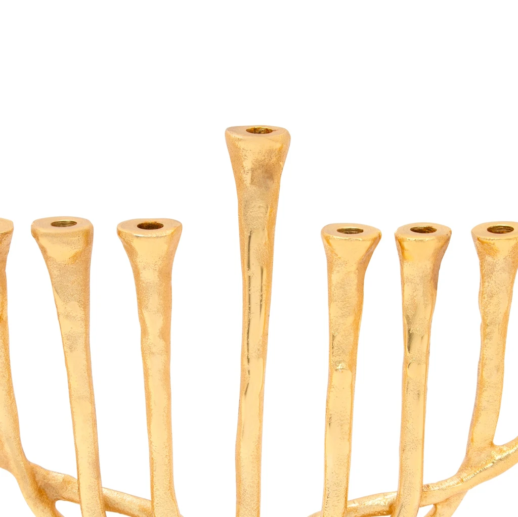 Classic Touch Brass Menorah