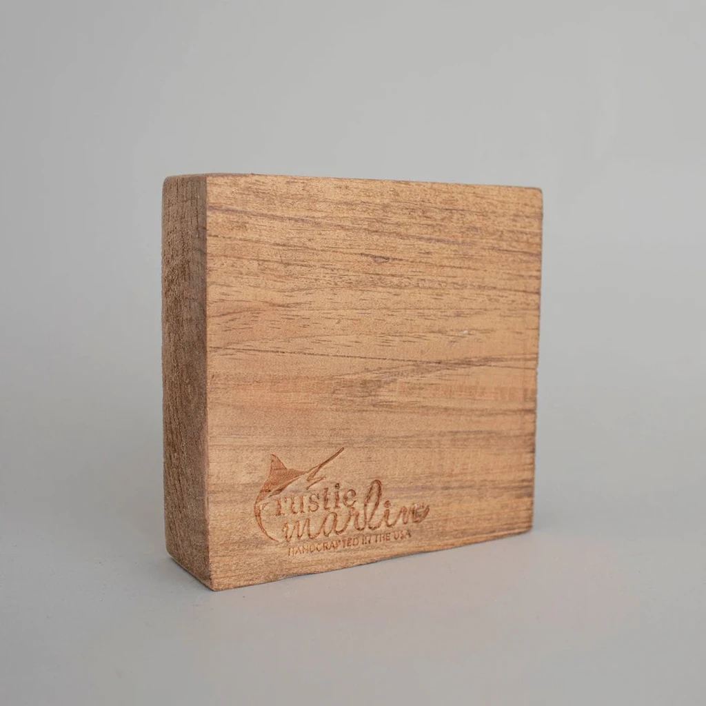 Rustic Marlin Wood Block