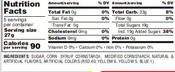 Gurley's Foods Juicy Fruit Slices Gummy Candy