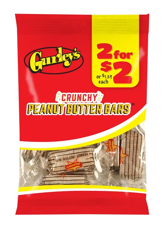 Gurley's Foods Peanut Butter Bars With Creamy Center