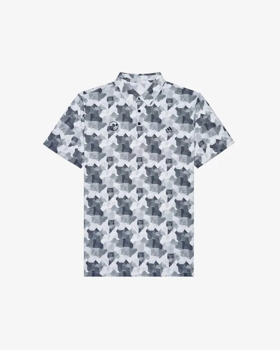 Malbon Golf Malbon x Adidas Go-to Printed Polo Shirt