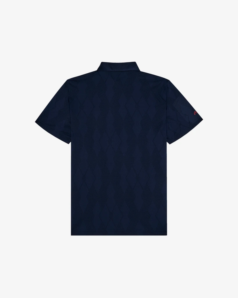 Malbon Golf Malbon x Adidas Ultimate 365 Micro Texture Polo Shirt