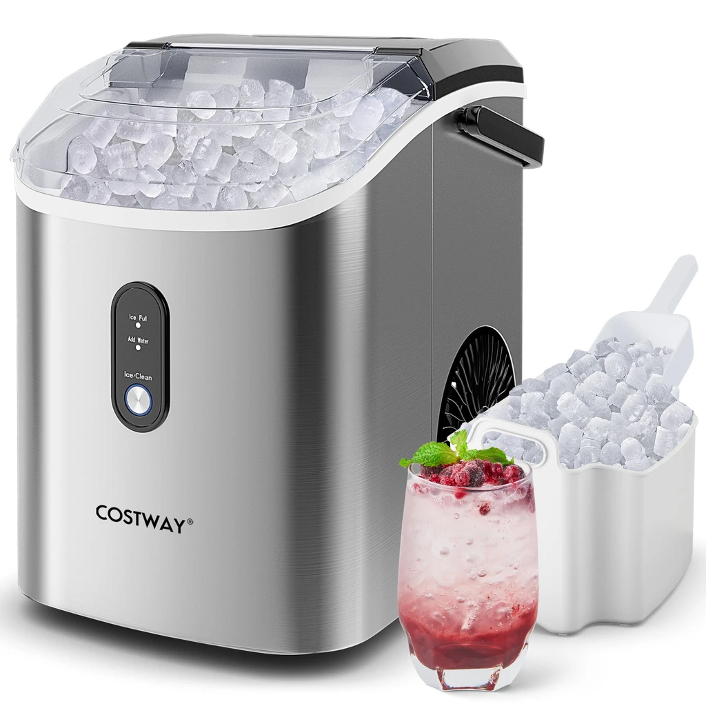 Directdeals Nugget Countertop Ice Maker for Soft Chewable Ice