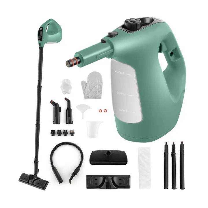 Directdeals 1400W Handheld Steam Cleaner With 14-Piece Accessory Kit