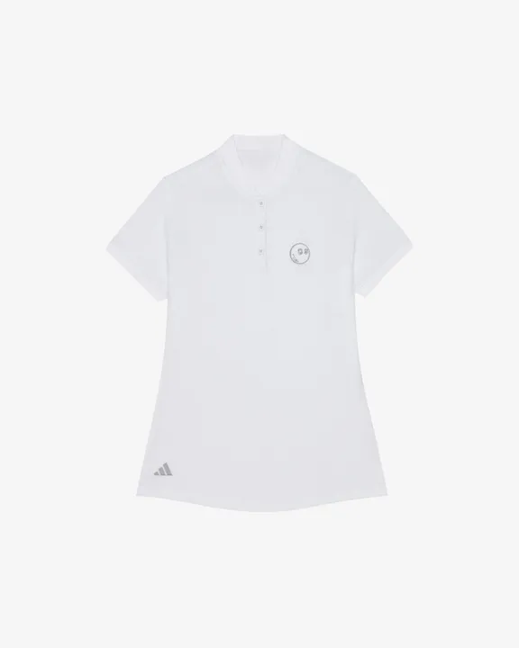 Malbon Golf Malbon x Adidas Women's Ultimate365 Diamond Jacquard Polo