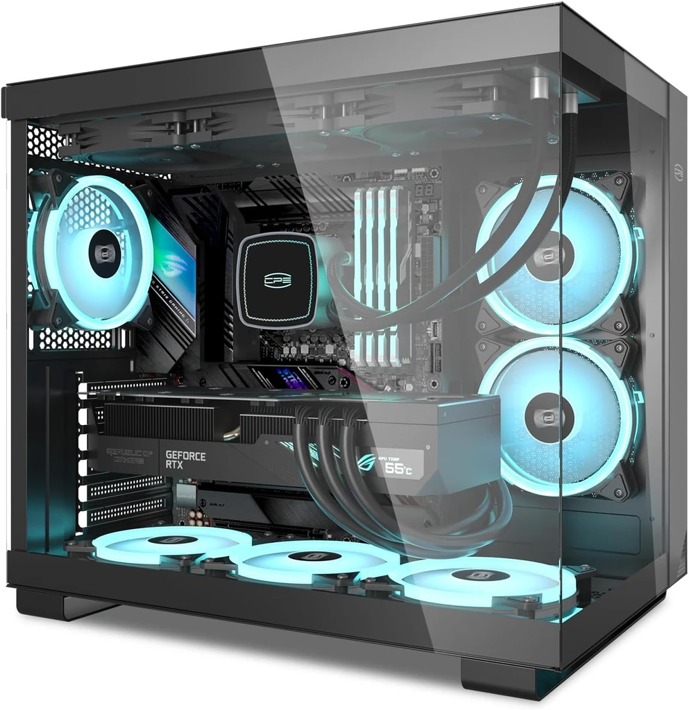 iMicro PCCOOLER C3T500 ARGB ATX ARGB Case