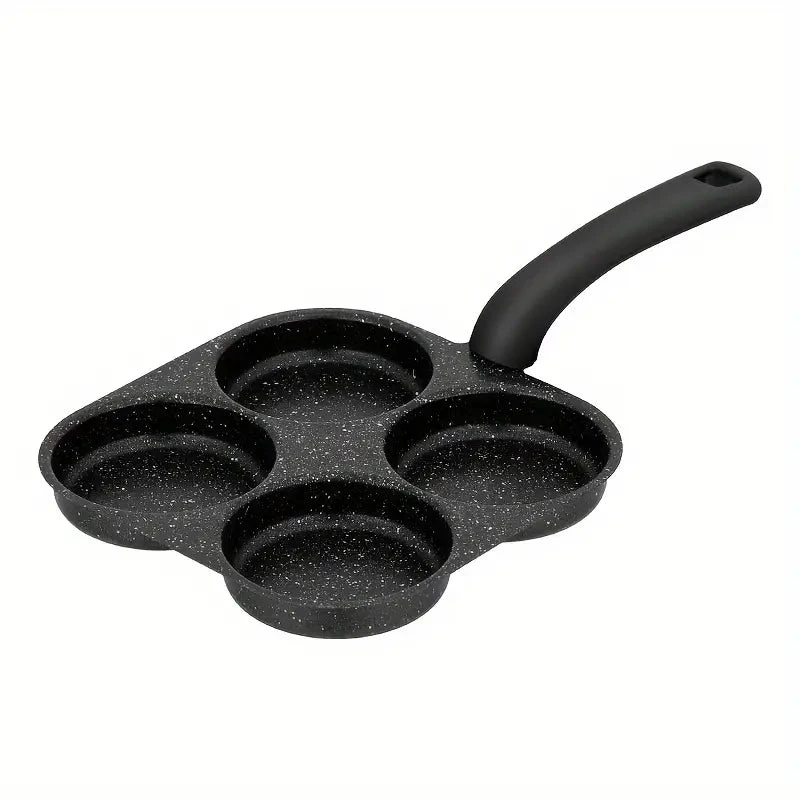 Krediz Cast Iron Egg Boiler & Non-Stick Frying Pan - Single Handle