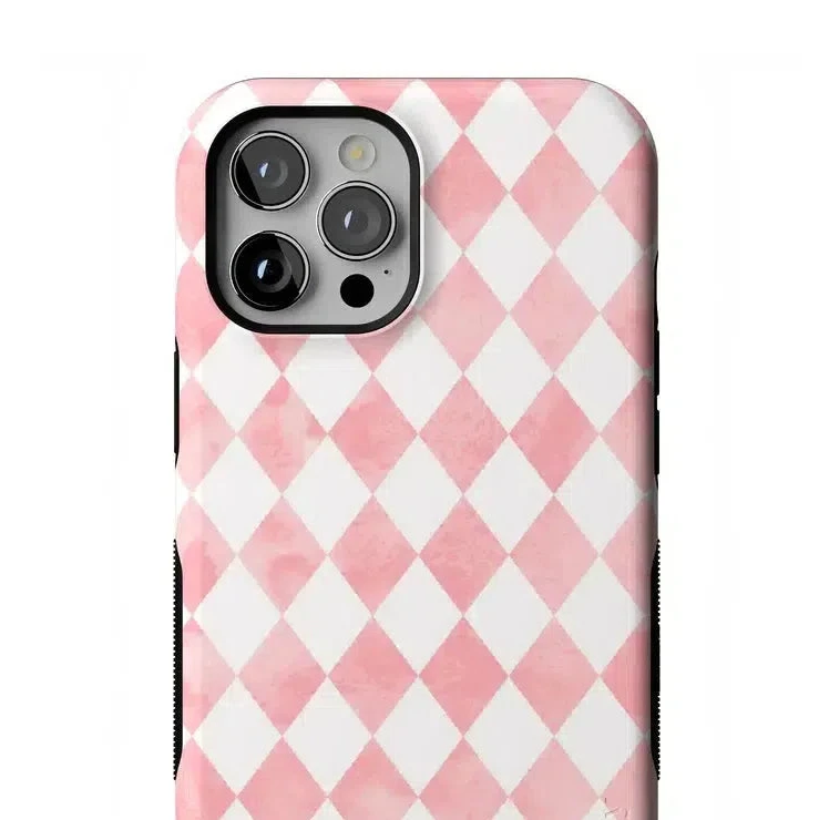 Casely Queen of Diamonds | Watercolor Case - Bold Flex + MagSafe
