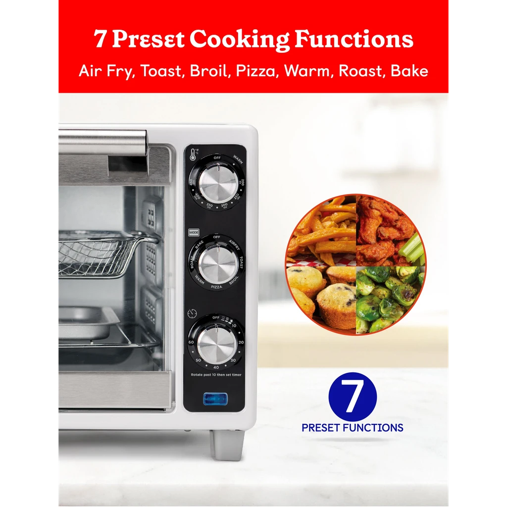 Betty Crocker Multifunction Air Fryer Convection Toaster Oven