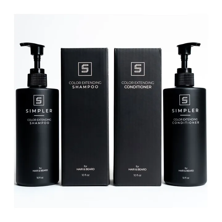 Simpler Hair Color Shampoo and Conditioner Bundle - Bergamot & Cedar