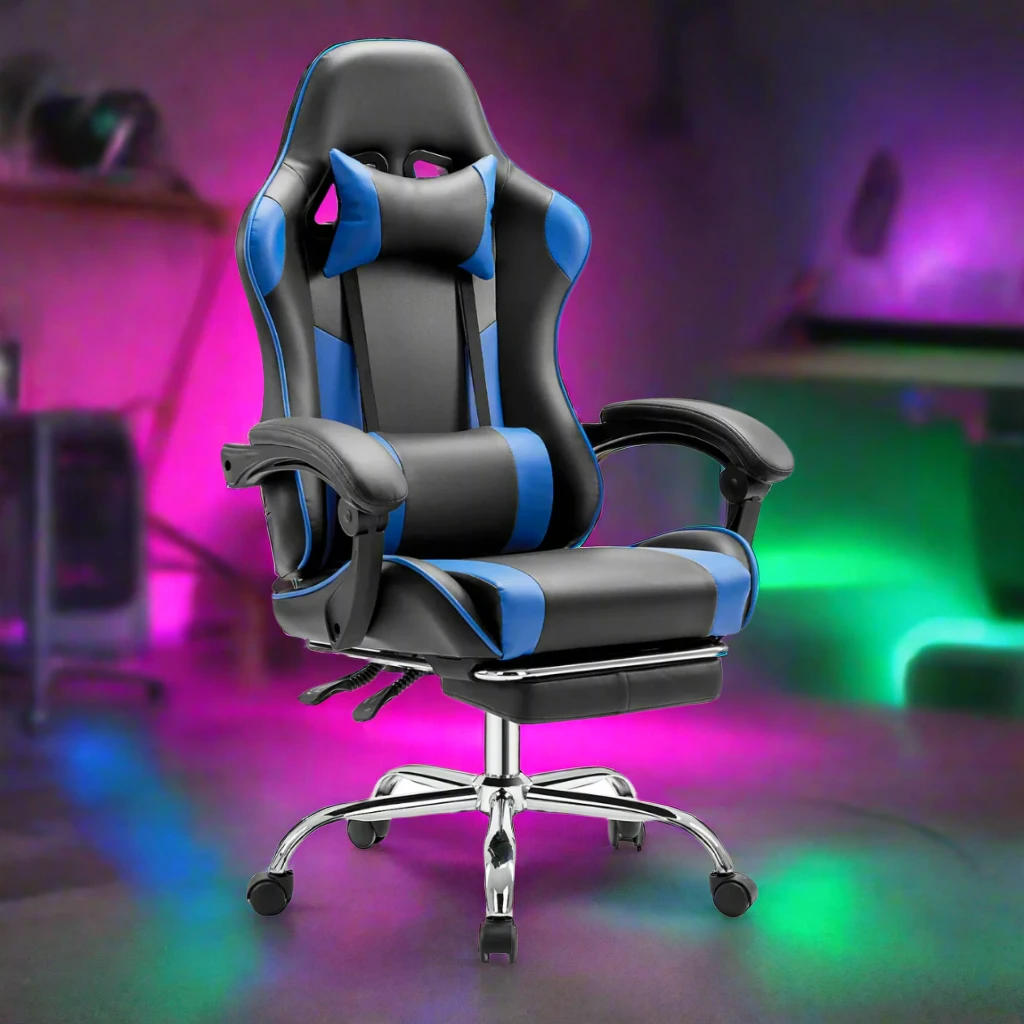 Onetify Dragon X2 Gaming Chair with Lumbar Support & Foot Rest