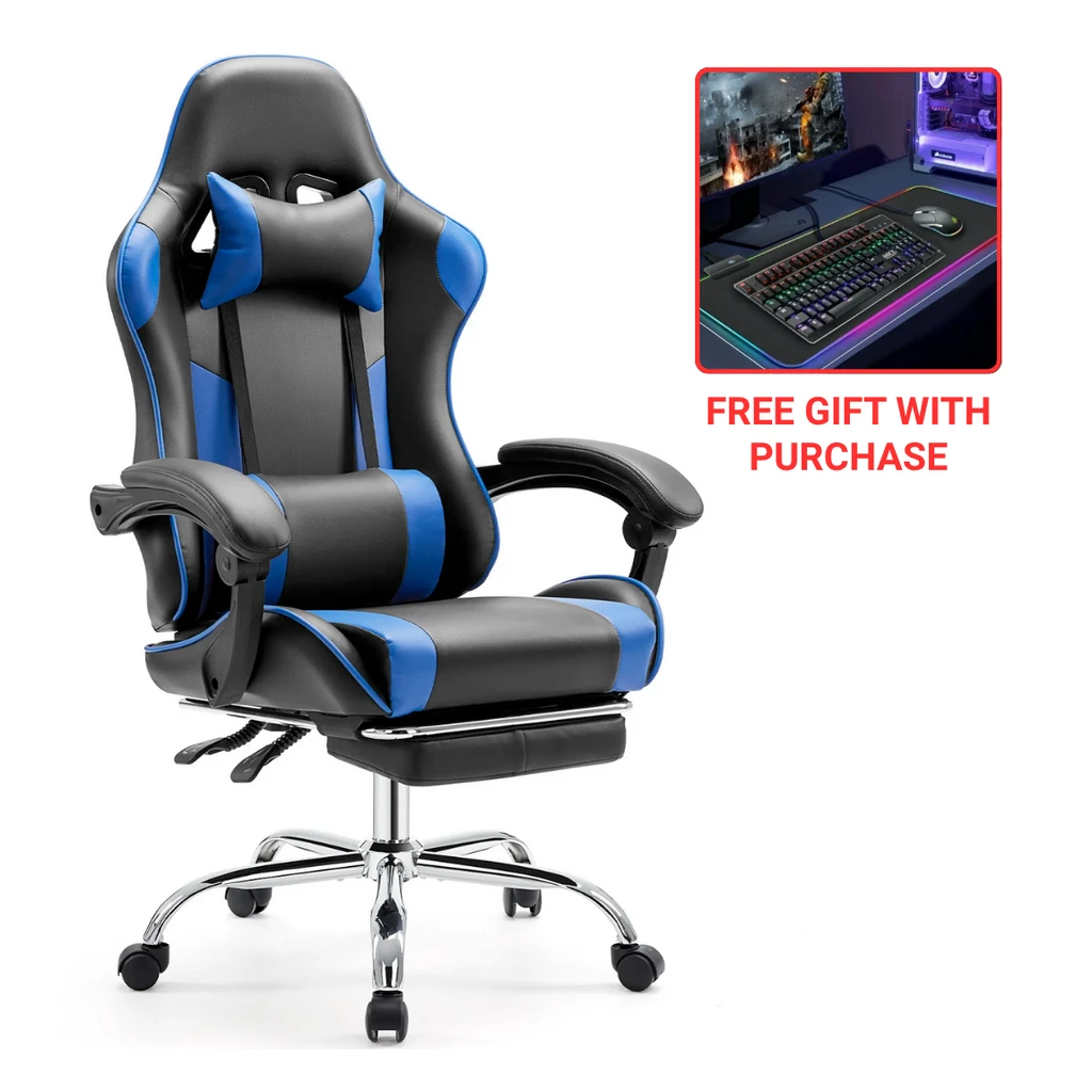 Onetify Dragon X2 Gaming Chair with Lumbar Support & Foot Rest