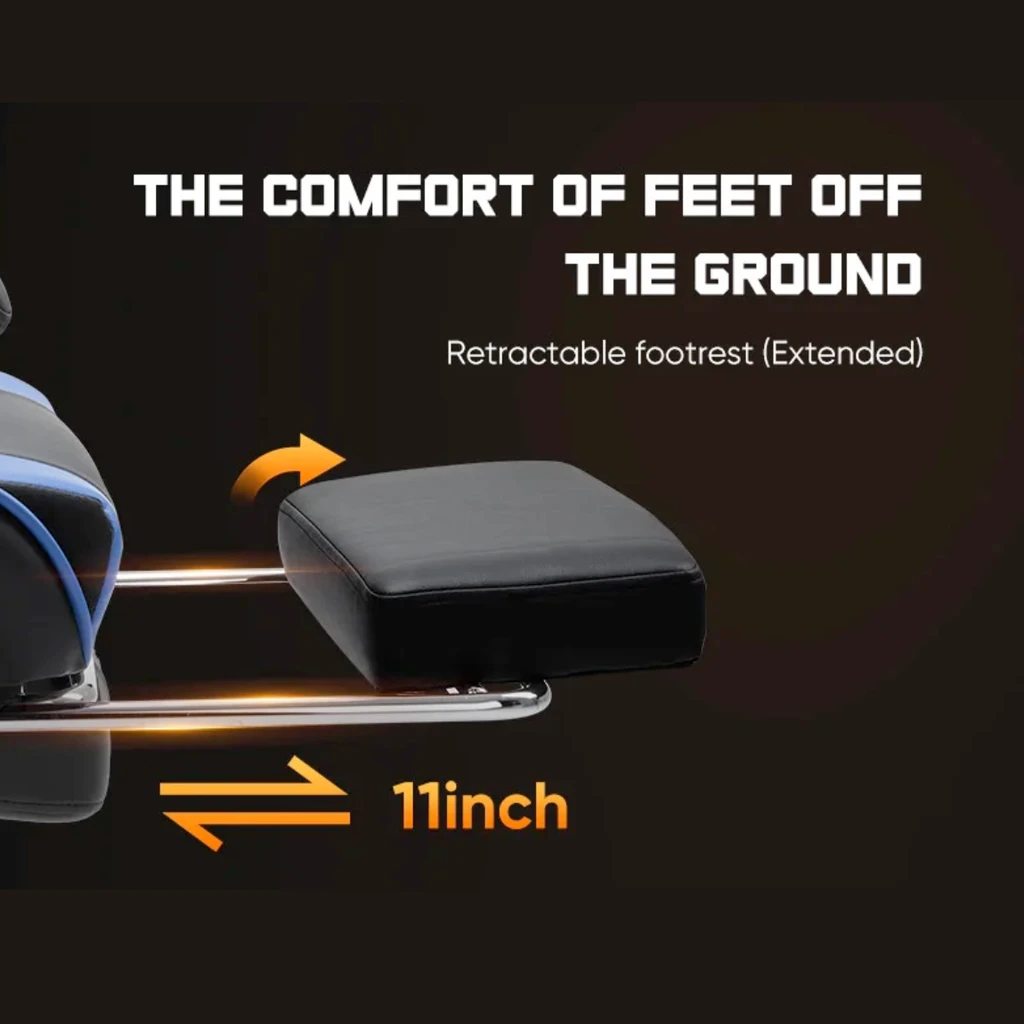Onetify Dragon X2 Gaming Chair with Lumbar Support & Foot Rest