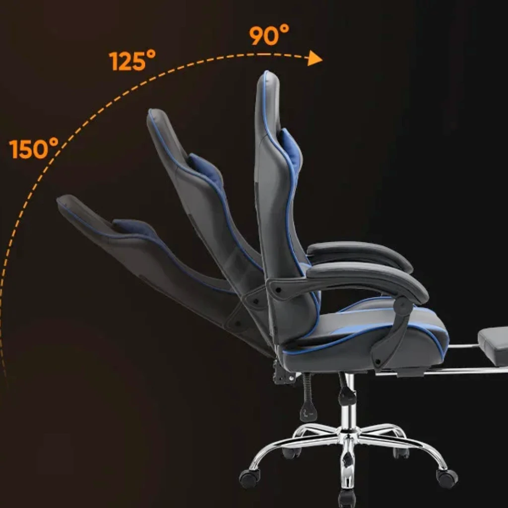 Onetify Dragon X2 Gaming Chair with Lumbar Support & Foot Rest