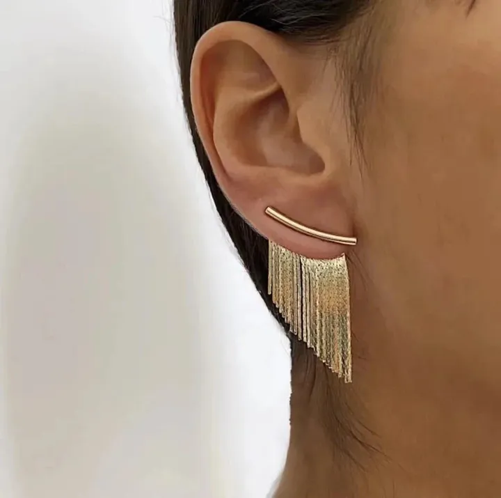 Onetify Glamorous Tassel Dangle Earrings