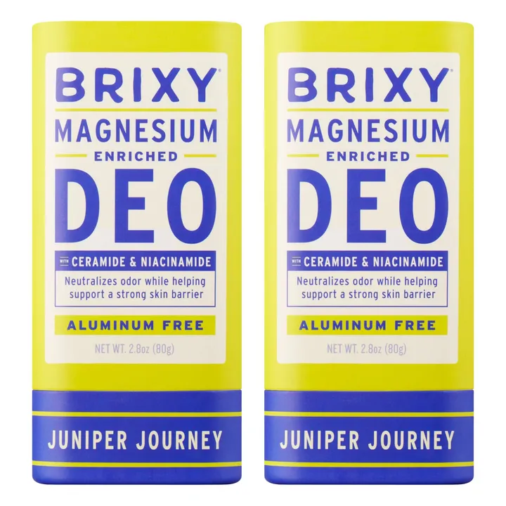 BRIXY Magnesium Enriched Deo 2-Pack - Juniper Journey