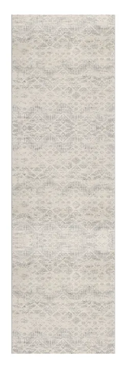HomeRoots Distressed Ikat Pattern Scatter Rug