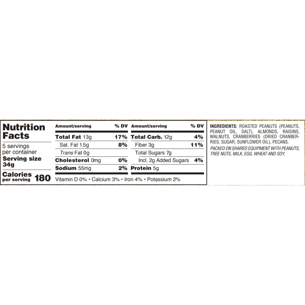Gurley's Foods Golden Recipe Hearty Hiker Trail Mix