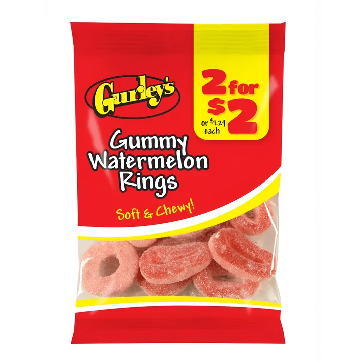 Gurley's Foods Watermelon Gummy Rings