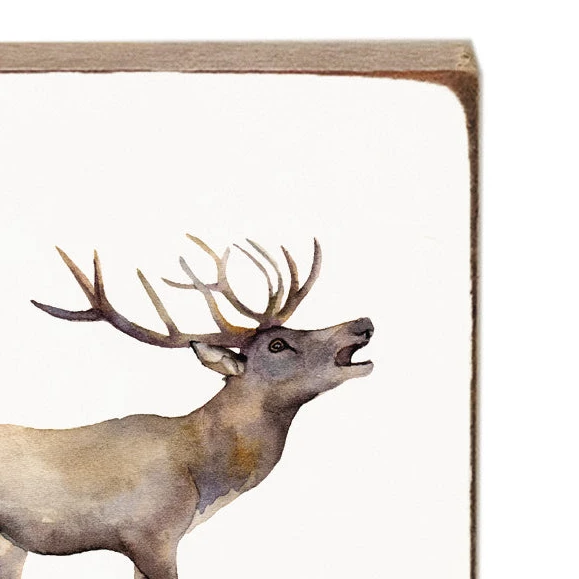 Rustic Marlin Wood Block