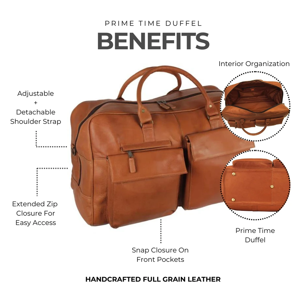 Latico leathers Prime Time Duffel
