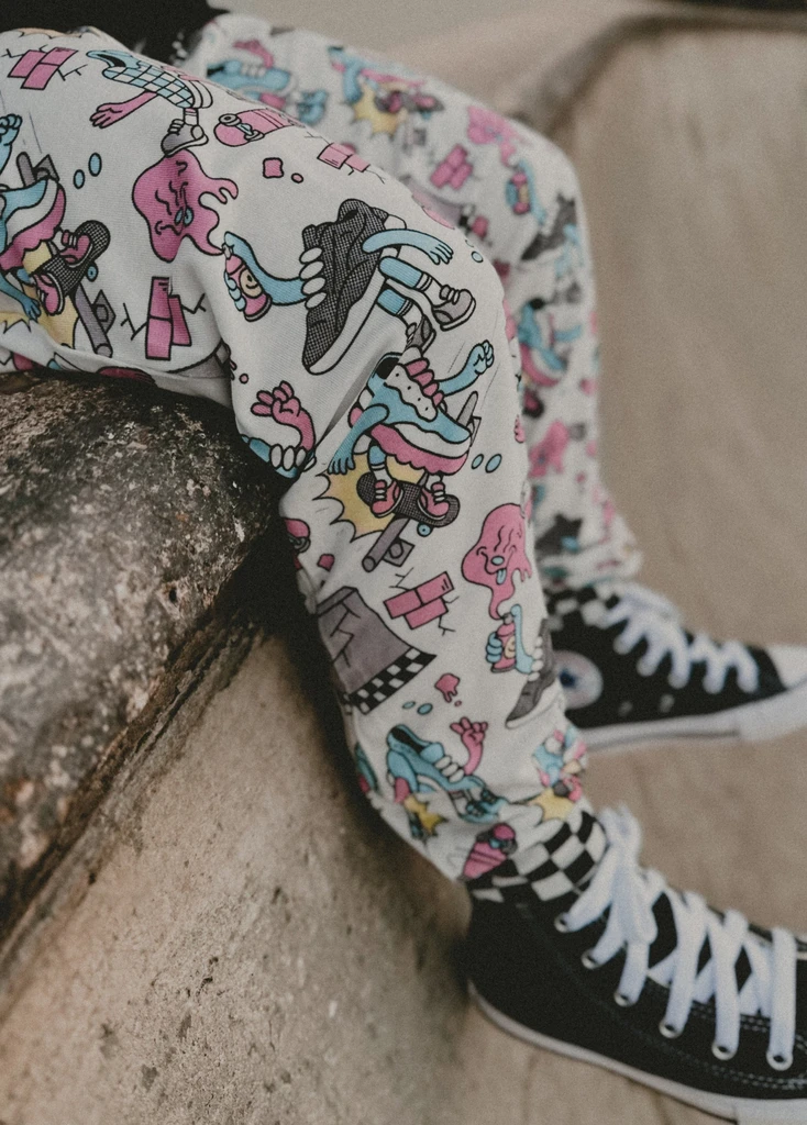 Little Trouble Concrete Kickback Jammies