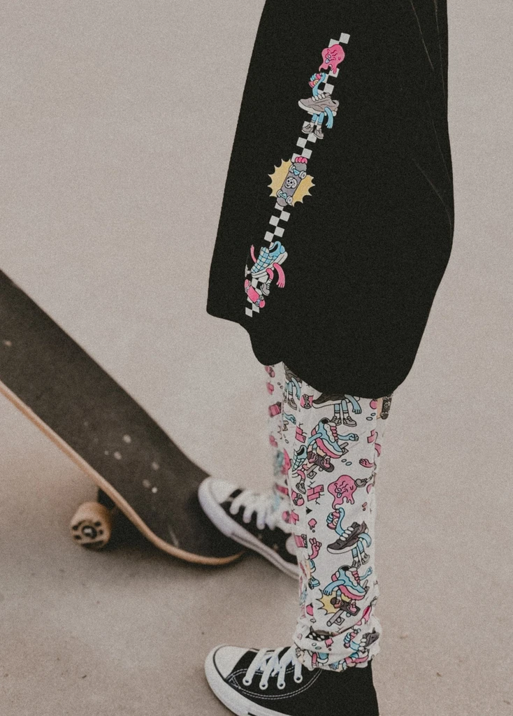 Little Trouble Concrete Kickback Jammies