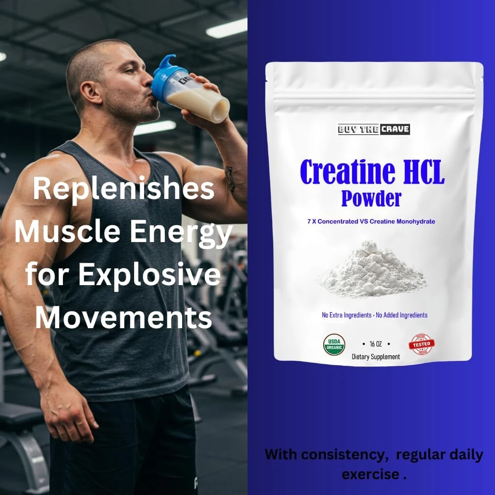 Buy The Crave Creatine HCL Powder