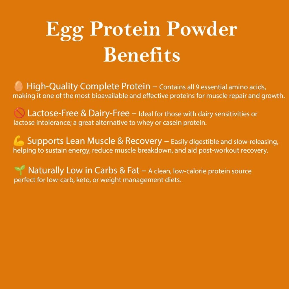 Buy The Crave Egg White Protein Powder, Soybean Powder Lactose Free
