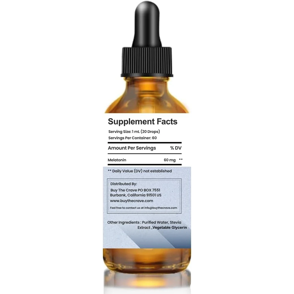 Buy The Crave High-Potency Extra Strong Melatonin Drops