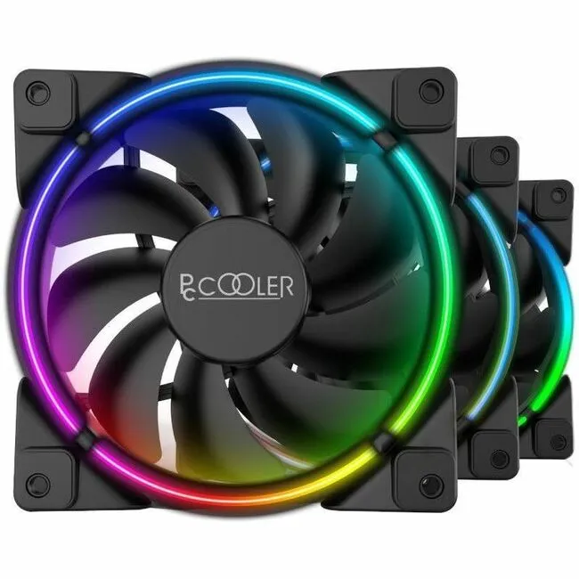 iMicro PCCOOLER CORONA 3-in-1 FRGB Cooling Fan Kit