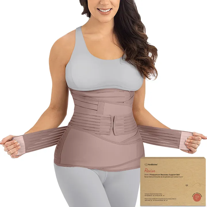 KeaBabies Revive 3-in-1 Postpartum Recovery Support Belt