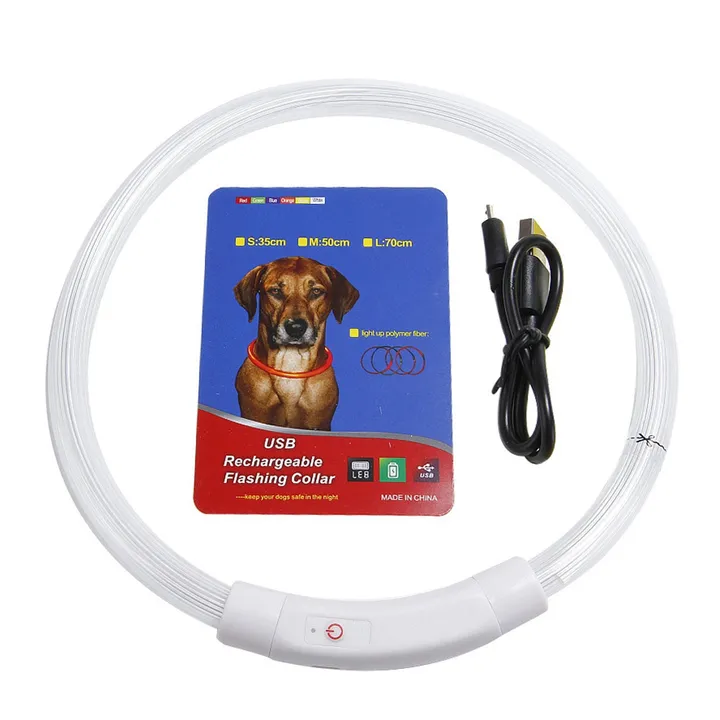 Gbruno Store USB Rechargeable LED Dog Collar
