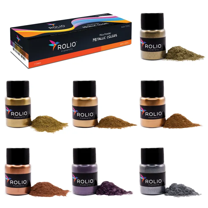 Rolio Pigments Metallic Powder Pigment