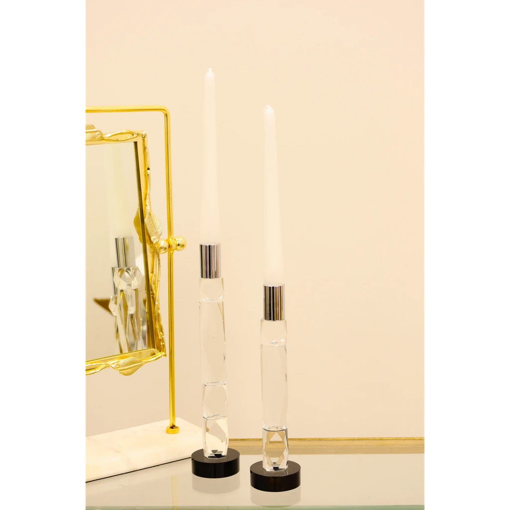 Vivience FOL Crystal Candlestick Tall