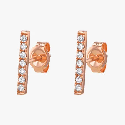 Noémie 1 Carat Diamond Hoop Earrings - Lab Grown Diamonds | VS Clarity