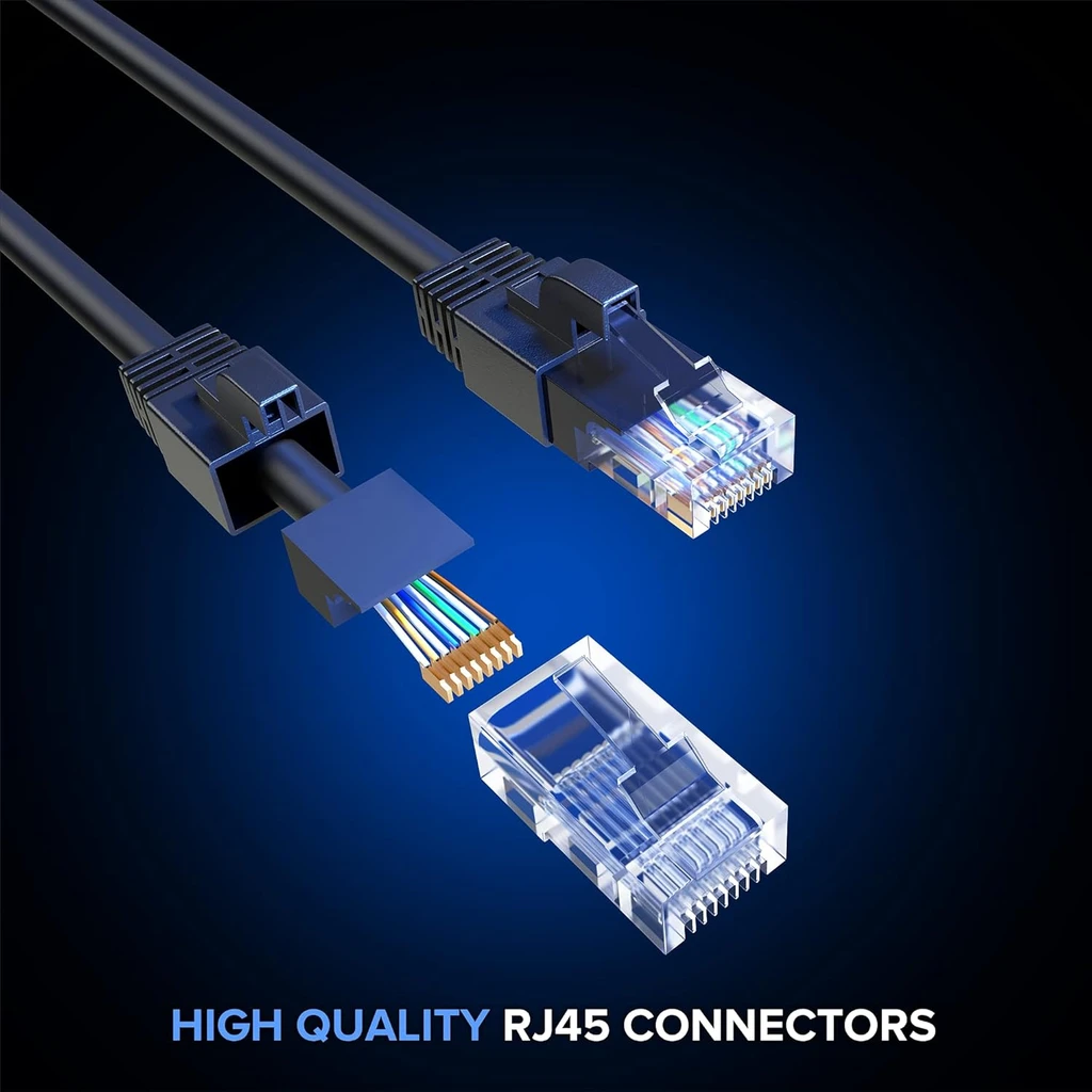 Maximm Cable Cat6 High Speed Outdoor Ethernet Cable, CCA Outdoor Waterproof Cable