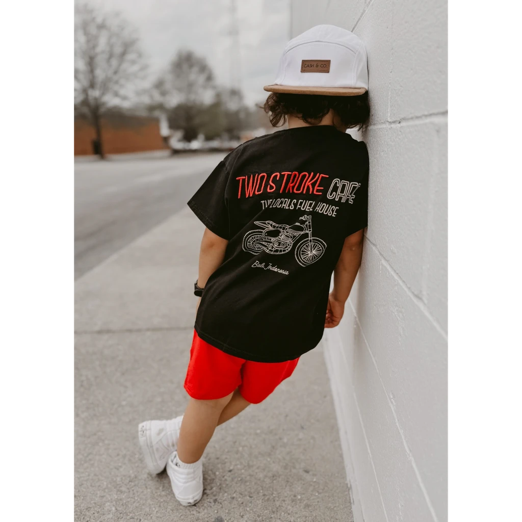 Little Trouble Two Stroke Cafe T-Shirt