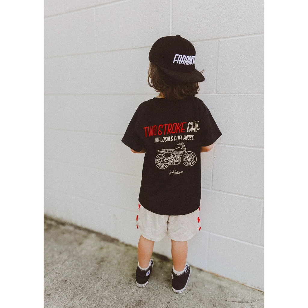 Little Trouble Two Stroke Cafe T-Shirt