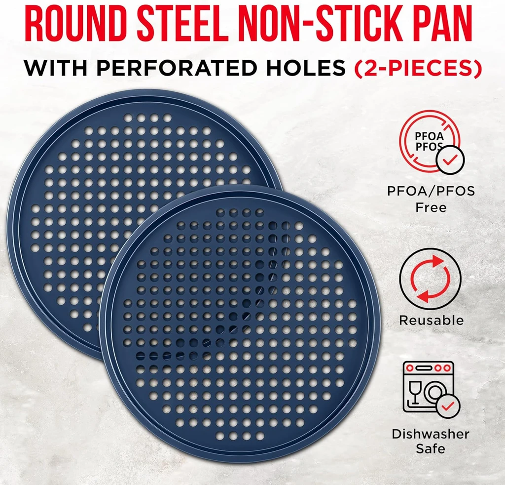 Bakken-Swiss Pizza Baking Pan