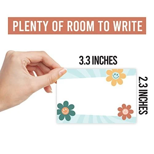 Hadley Designs Name Tag Stickers | Set of 56 | Classroom Supplies