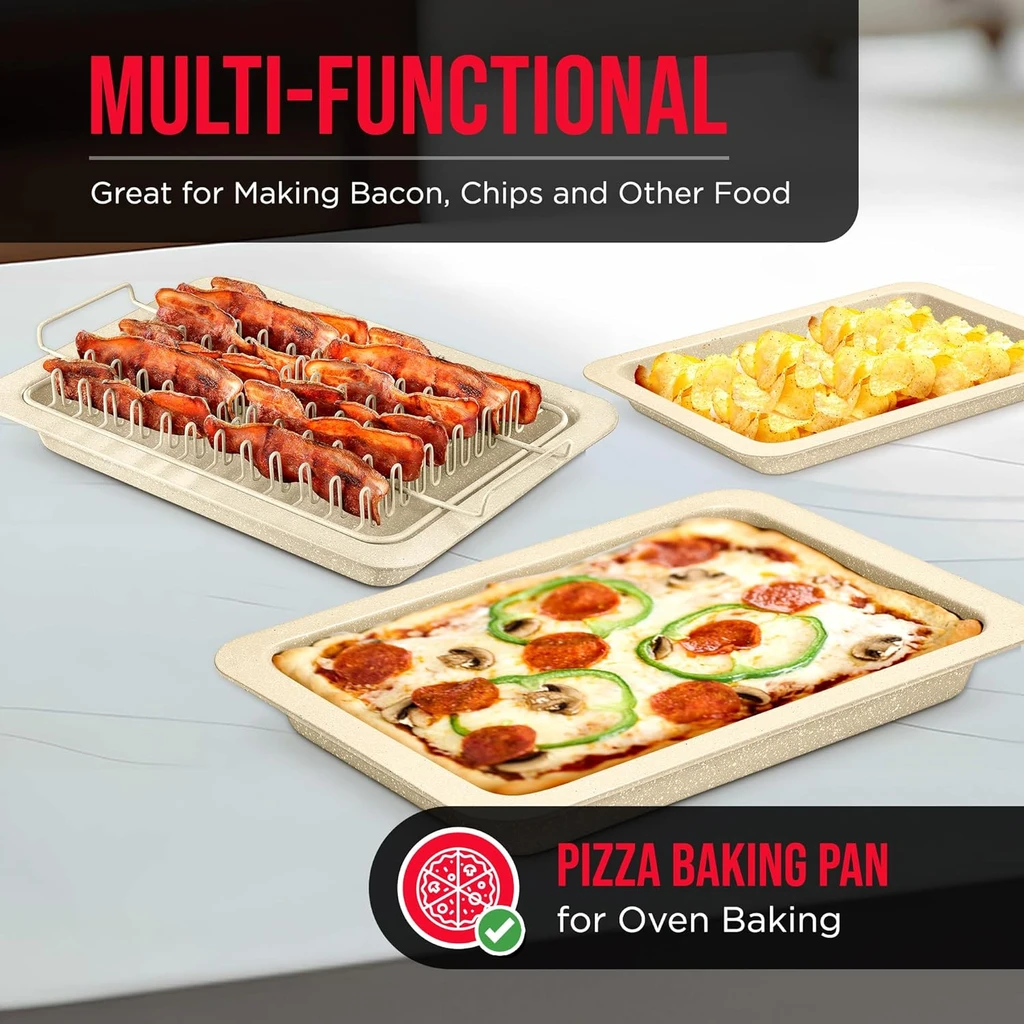 Bakken-Swiss Bacon Tray Set