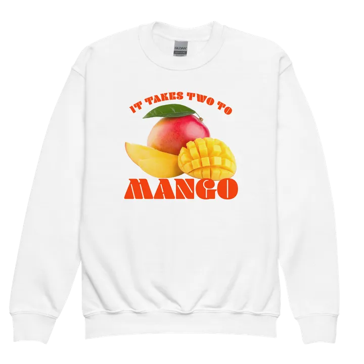 Polychrome Goods It Takes Two To Mango Youth Kids Sweatshirt