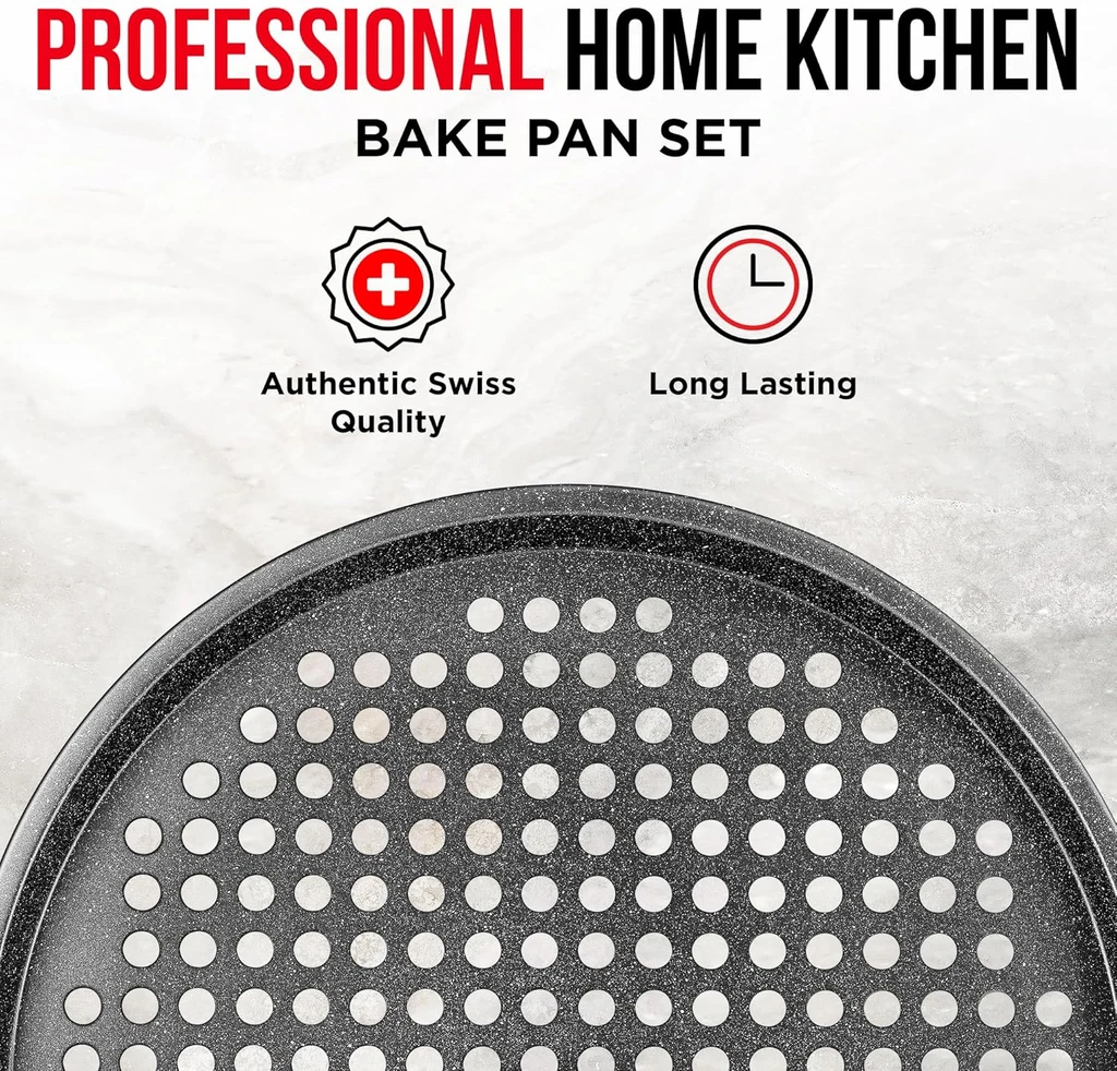 Bakken-Swiss Durable Non-Stick Pizza Pan